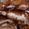 Caramelized Chocolate, Banana and Marshmallow Sandwiches