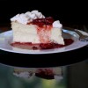 Mom’s New York Cheesecake with Strawberry Sauce Mom’s New York Cheesecake with Strawberry Sauce