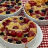 Mixed Berry & Cherry Clafoutis