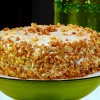 Triple-Layered Spiced Apple Carrot Cake with Goat Cheese Frosting