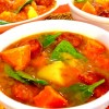 Sweet Potato and Linguica Sausage Soup