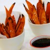Sweet Potato Wedges with Sesame-Soy Dipping Sauce