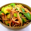 Asian Noodle Salad with Peanuts and Mint