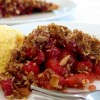 Pear-Cranberry Pie with Oatmeal Streusel
