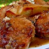Vanilla Cider Pork with Pears & Walnut Wild Rice