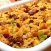 Bread and Sausage Stuffing with Cranberries