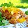 Macadamia Nut Chicken with Mango-Pineapple Relish Macadamia Nut Chicken with Mango-Pineapple Relish