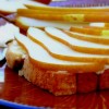 Cinnamon Swirl Toast with Pears and Mascarpone