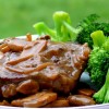 Petit Steaks with Mushroom-Sherry Sauce