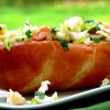 Lobster Rolls with Lemon Vinaigrette and Garlic Butter Lobster Rolls with Lemon Vinaigrette and Garlic Butter