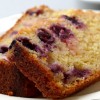 Blueberry Yogurt Cake with Lemon Glaze