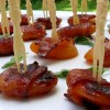 Bacon-Wrapped Apricots with Sage
