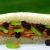 Peanut Butter, Celery and Raisin Sandwich Peanut Butter, Celery and Raisin Sandwich