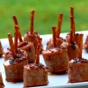 Maple-Glazed Apple-Chicken Sausage Bites