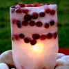 How to Make a Cranberry Ice Luminaria How to Make a Cranberry Ice Luminaria