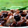 Pork Medallions with Pinot Noir-Cherry Pan Sauce Pork Medallions with Pinot Noir-Cherry Pan Sauce