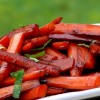 Pomegranate-Balsamic-Glazed Carrots Pomegranate-Balsamic-Glazed Carrots