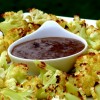 Oven-Roasted Cauliflower with Raisin Vinaigrette Oven-Roasted Cauliflower with Raisin Vinaigrette