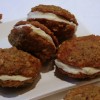 Zucchini-Nut-Bread Cookie Sandwiches