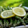 Roasted Asparagus with Mustard-Dill Vinaigrette Roasted Asparagus with Mustard-Dill Vinaigrette