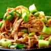 Cold Peanut Soba Noodles with Chicken