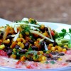 Southwestern Saute with Salsa Grits