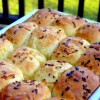 No-Knead Onion Rolls