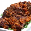Slow-Cooker Roast Pork with Cranberry-Pineapple Sauce
