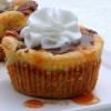 Mini Snickers-Caramel Cheesecakes Mini Snickers-Caramel Cheesecakes